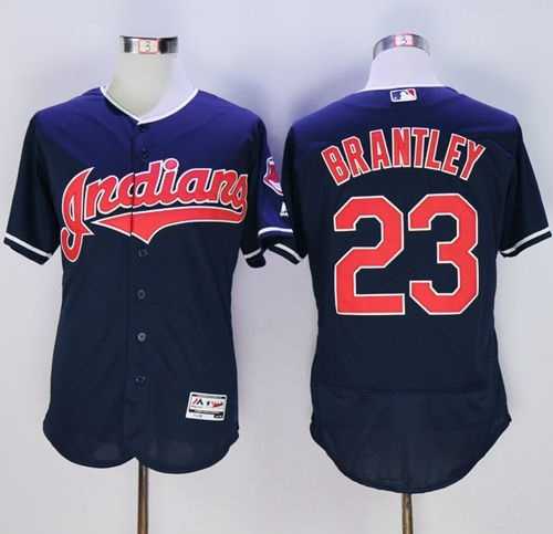 Cleveland Indians #23 Michael Brantley Navy Blue 2016 Flexbase Collection Stitched Baseball Jersey,We sell and wholesale Cleveland Indians #23 Michael Brantley Navy Blue 2016 Flexbase Collection Stitched Baseball Jersey on line form chian!